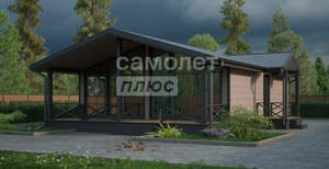 Дом 82м², 1-этажный, участок 10 сот.