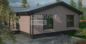 Дом 82м², 1-этажный, участок 10 сот.