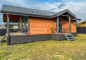 Дом 82м², 1-этажный, участок 10 сот.