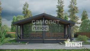 Дом 82м², 1-этажный, участок 10 сот.