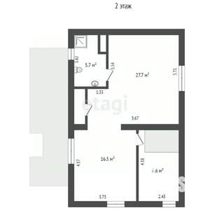 Дом 140м², 2-этажный, участок 11 сот.