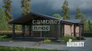 Дом 82м², 1-этажный, участок 10 сот.