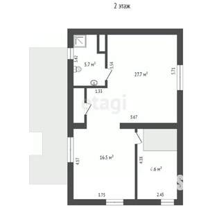 Дом 140м², 2-этажный, участок 11 сот.  