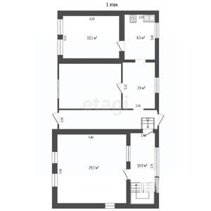 Дом 142м², 2-этажный, участок 10 сот.  