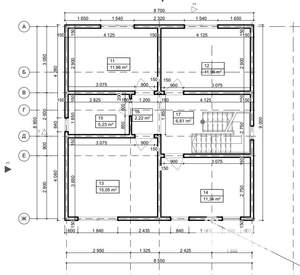 Дом 170м², 2-этажный, участок 6 сот.  