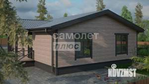 Дом 82м², 1-этажный, участок 10 сот.  