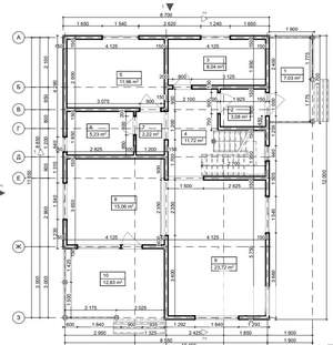 Дом 170м&sup2;, 2-этажный, участок 6 сот.  