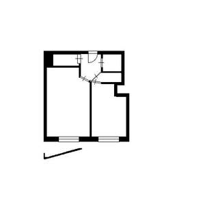 1-к квартира, на длительный срок, 46м2, 11/18 этаж