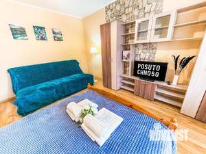 1-к квартира, посуточно, 38м2, 1/1 этаж