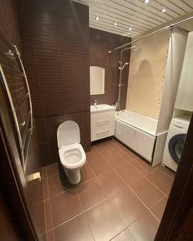 Студия квартира, на длительный срок, 42м2, 4/17 этаж