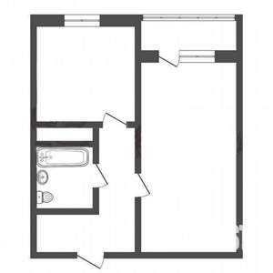 1-к квартира, на длительный срок, 41м2, 11/16 этаж