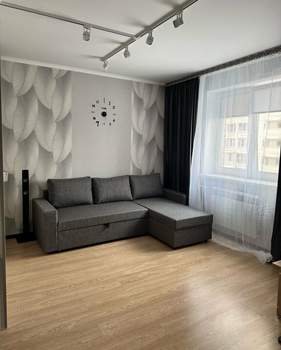 Студия квартира, на длительный срок, 42м2, 4/17 этаж