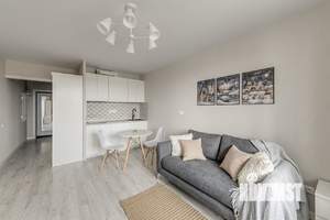 Студия квартира, на длительный срок, 27м2, 3/17 этаж