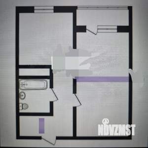 1-к квартира, вторичка, 40м2, 13/16 этаж