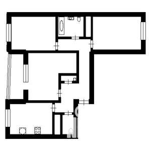 3-к квартира, вторичка, 74м2, 14/17 этаж