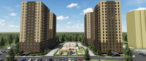 2-к квартира, вторичка, 45м2, 13/17 этаж