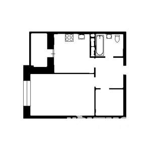1-к квартира, вторичка, 41м2, 13/17 этаж