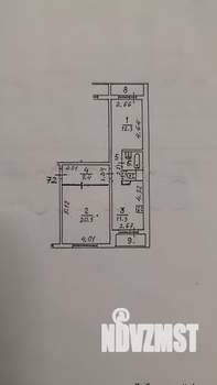 2-к квартира, вторичка, 58м2, 8/14 этаж