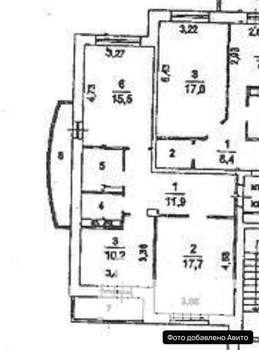 2-к квартира, вторичка, 62м2, 13/17 этаж