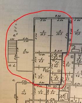 2-к квартира, вторичка, 48м2, 1/1 этаж