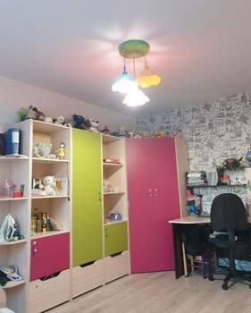 3-к квартира, вторичка, 74м2, 8/17 этаж