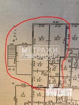 3-к квартира, вторичка, 57м2, 1/1 этаж