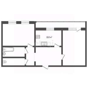 2-к квартира, вторичка, 70м2, 8/10 этаж