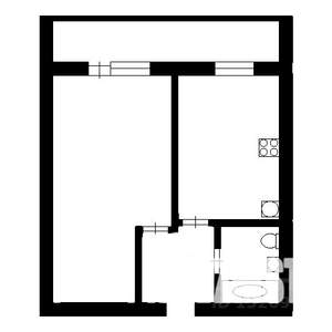 1-к квартира, вторичка, 38м2, 5/16 этаж