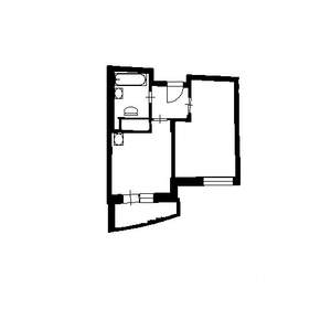 1-к квартира, вторичка, 31м2, 16/17 этаж