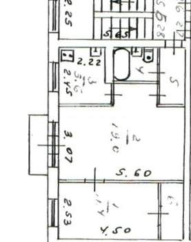 2-к квартира, вторичка, 45м2, 2/5 этаж